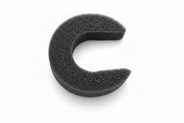 Hugo Activated Carbon Replacement Filter on a white backround. 